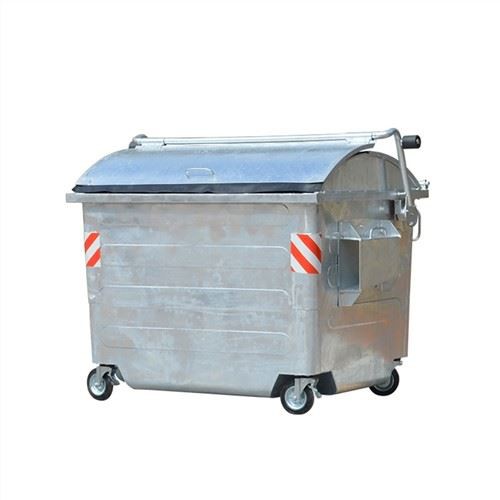 Großer Outdoor-Mülleimer